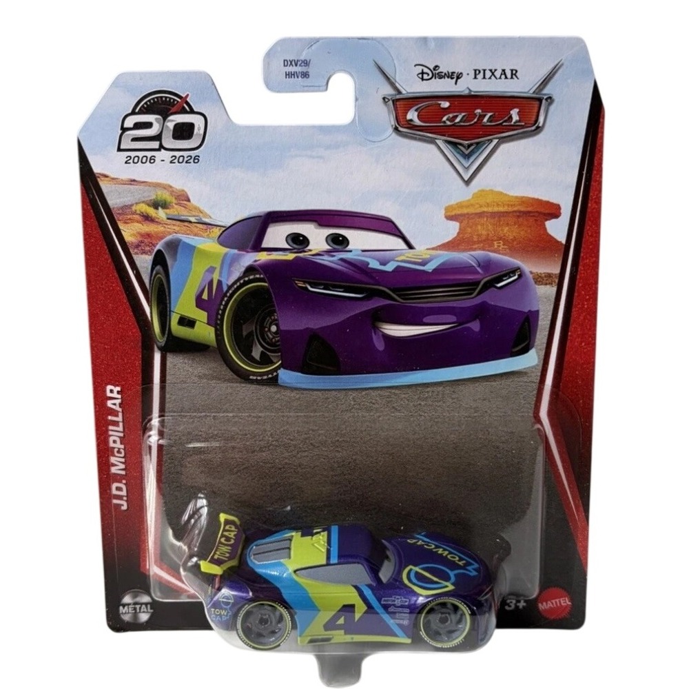 Disney Pixar Cars J.D. McPillar Tow Cap 4 Die-Cast Metal 1:55 Mattel DXV29 HHV86